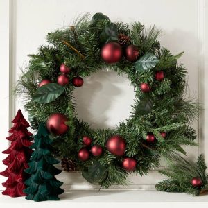 24″ Wreath  |  Wreaths & Florals Home Decor Wreaths & Florals