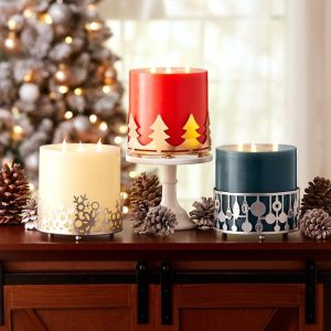 3-Wick Led Scented Candles Or Candleholders  |  Candles & Candleholders Candles & Candleholders Candles & Candleholders