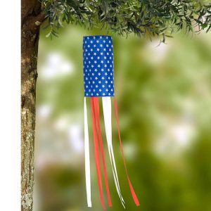 Americana Flag Windsock  |  Outdoor Decor Garden & Outdoors Outdoor Decor