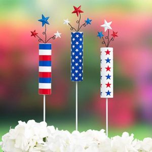 Americana Garden Stakes  |  Garden Accents Garden & Outdoors Garden Accents