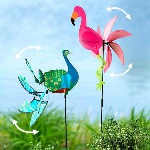 Bird Windspinner Stakes  |  Garden Accents Garden & Outdoors Garden Accents