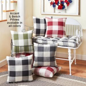 Buffalo Check Decorative Pillows  |  Throws & Accent Pillows Home Decor Throws & Accent Pillows