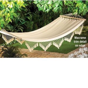 Cape Cod Canvas Hammock  |  Outdoor Furniture Garden & Outdoors Outdoor Furniture