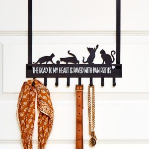 Cat Or Dog Over-The-Door Hooks  |  Wall Art & Frames Home Decor Wall Art & Frames