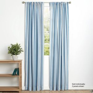 Coastal Stripe Window Panels  |  Curtains & Window Coverings Curtains & Window Coverings Curtains & Window Coverings