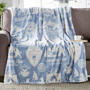 Coleman® Lodge Fleece Throws  |  Throws & Accent Pillows Home Decor Throws & Accent Pillows