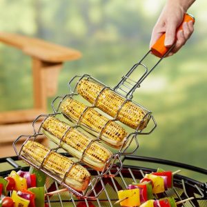 Corn Grilling Basket  |  Outdoor BBQ & Grill Garden & Outdoors Outdoor BBQ & Grill