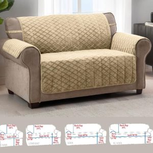 Fairmont Plush Furniture Protectors  |  Slipcovers Home Decor Slipcovers