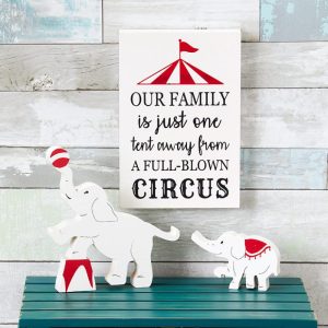 Family Circus 3-Pc. Set  |  Decorative Accents Decorative Accents Decorative Accents