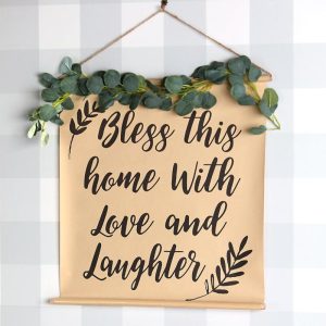 Farmhouse Paper Scroll Wall Hangings  |  Wall Art & Frames Home Decor Wall Art & Frames