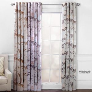 Floral Printed Blackout Curtains  |  Curtains & Window Coverings Curtains & Window Coverings Curtains & Window Coverings