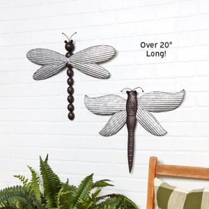 Galvanized Wall Decor  |  Outdoor Decor Garden & Outdoors Outdoor Decor