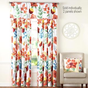 Garden Delight Window Panel Or Accent Pillows  |  Curtains & Window Coverings Curtains & Window Coverings Curtains & Window Coverings