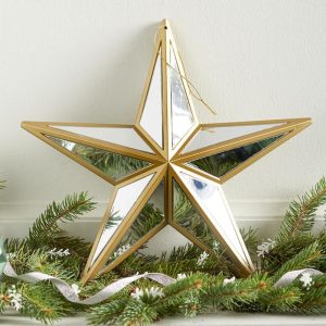 Golden Holiday Tabletop Star  |  Decorative Accents Decorative Accents Decorative Accents