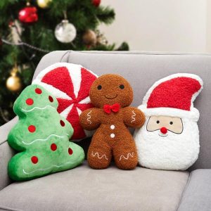 Holiday Shaped Accent Pillows  |  Throws & Accent Pillows Home Decor Throws & Accent Pillows