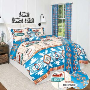 Lake Adventure Comforter Set  |  Throws & Accent Pillows Home Decor Throws & Accent Pillows