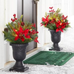 Lighted Urn Planters  |  Planters & Gardening Garden & Outdoors Planters & Gardening