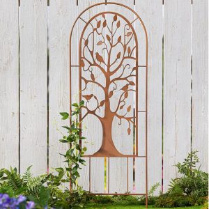 Metal Tree Wall Stake  |  Garden Accents Garden & Outdoors Garden Accents