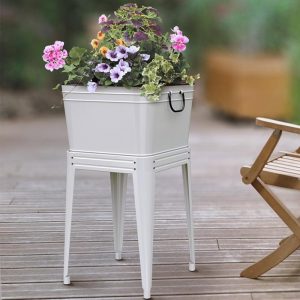 Milkhouse Beverage Tub And Planter With Stand  |  Outdoor BBQ & Grill Garden & Outdoors Outdoor BBQ & Grill