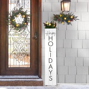 Outdoor Christmas Porch Leaner  |  Outdoor Decor Garden & Outdoors Outdoor Decor