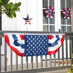 Patriotic Bunting Flag  |  Outdoor Decor Garden & Outdoors Outdoor Decor