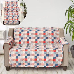 Patriotic Check Furniture Covers  |  Slipcovers Home Decor Slipcovers