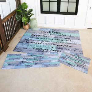 Porch Rules Indoor / Outdoor Rug Collection  |  Rugs & Doormats Home Decor Rugs & Doormats