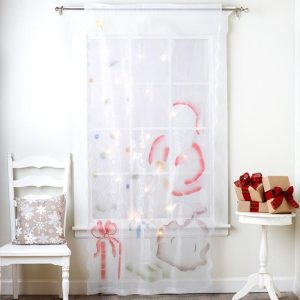 Pre-Lit Holiday Window Panels  |  Curtains & Window Coverings Curtains & Window Coverings Curtains & Window Coverings