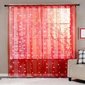 Pre Lit Window Curtain  |  Lighting & Lamps Home Decor Lighting & Lamps