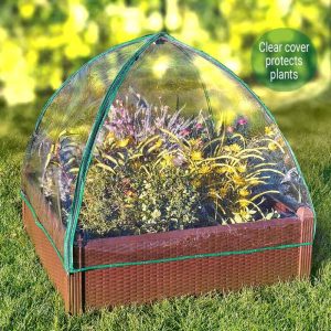 Raised Garden Bed With Greenhouse Cover  |  Planters & Gardening Garden & Outdoors Planters & Gardening