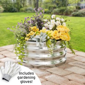 Round Galvanized Raised Garden Bed Kit  |  Planters & Gardening Garden & Outdoors Planters & Gardening