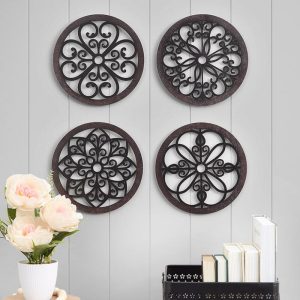 Scrolled Wall Medallion  |  Decorative Accents Decorative Accents Decorative Accents