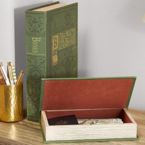 Set Of 2 Book Boxes  |  Decorative Accents Decorative Accents Decorative Accents