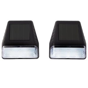 Set Of 2 Solar Step Lights  |  Solar & Outdoor Lighting Garden & Outdoors Solar & Outdoor Lighting