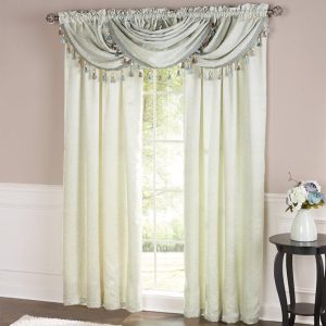 Seville Jacquard Window Panel Or Valance  |  Curtains & Window Coverings Curtains & Window Coverings Curtains & Window Coverings