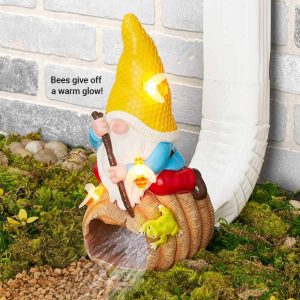 Solar Gnome Downspout  |  Garden Accents Garden & Outdoors Garden Accents