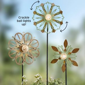 Solar Windspinner  |  Garden Accents Garden & Outdoors Garden Accents