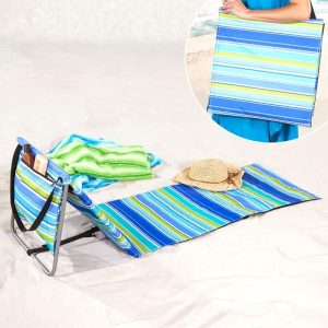 Striped Beach Lounger  |  Outdoor & Water Fun Garden & Outdoors Outdoor & Water Fun