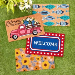 Summer Fun Coir Doormat  |  Rugs & Doormats Home Decor Rugs & Doormats