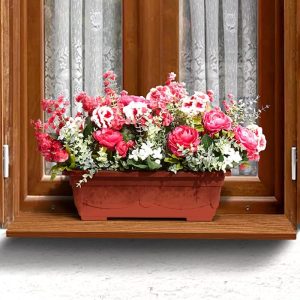 Terracotta-Style Window Box Planter  |  Planters & Gardening Garden & Outdoors Planters & Gardening