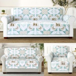 Monroe Block Check Furniture Covers  |  Slipcovers Home Decor Slipcovers