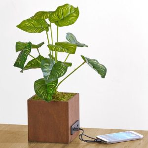 Artificial House Plant With Usb Port  |  Wreaths & Florals Home Decor Wreaths & Florals