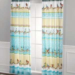 Bird Whisper Window Panel  |  Curtains & Window Coverings Curtains & Window Coverings Curtains & Window Coverings