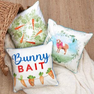 Farmers Market Easter Accent Pillows  |  Throws & Accent Pillows Home Decor Throws & Accent Pillows