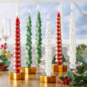 Festive Taper Candle Or Candleholder Sets  |  Decorative Accents