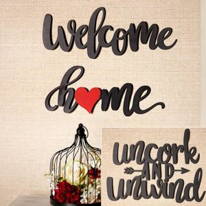 Metal Wall Words  |  Wall Art & Frames Home Decor Wall Art & Frames